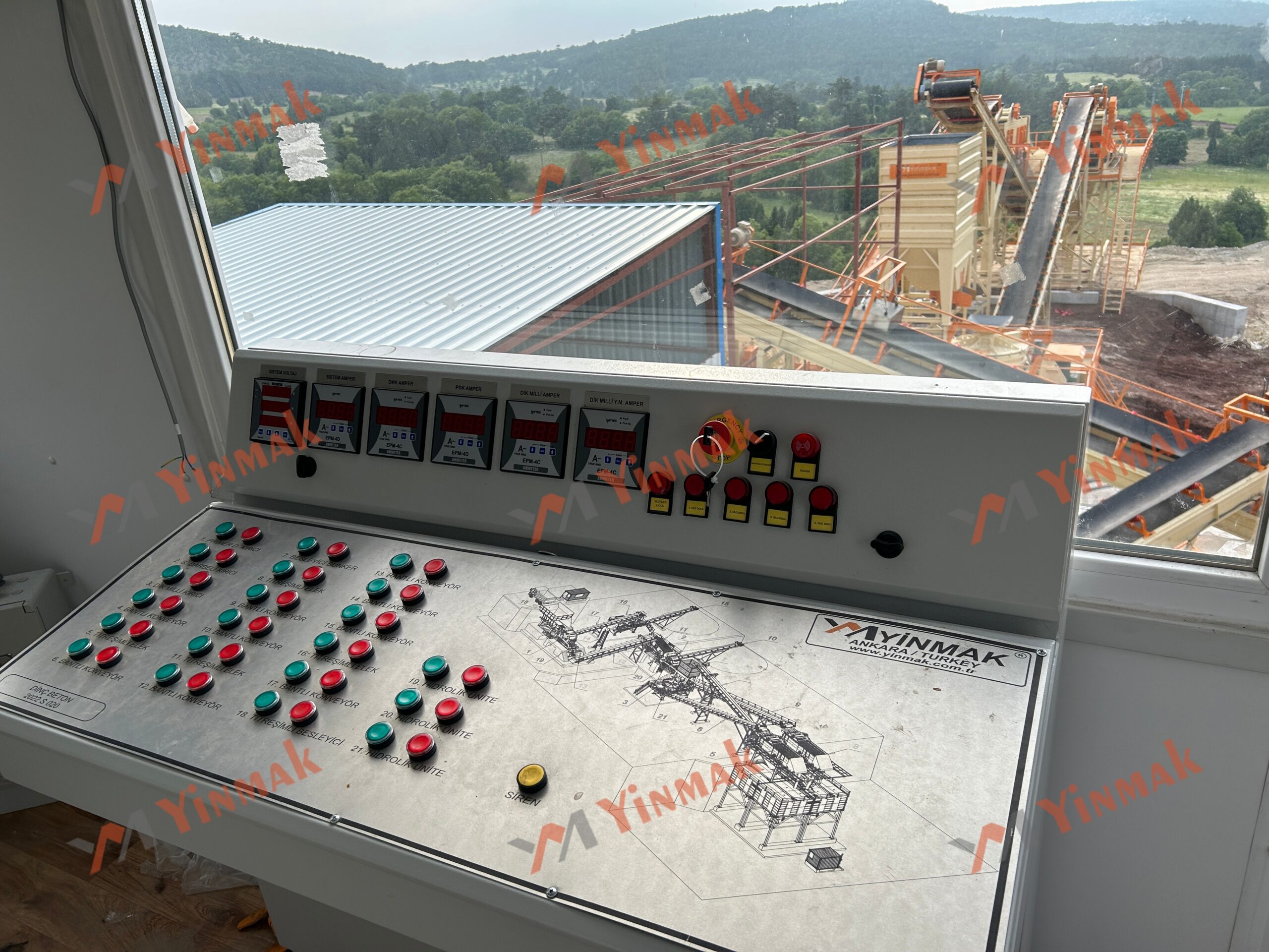 Kırma ve Eleme Kumanda Kabini - Resim 1