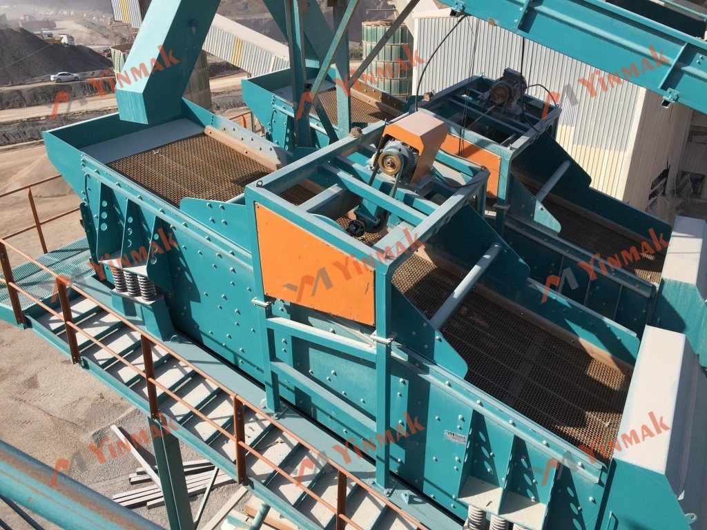 Üstten Tahrikli Titreşimli Elekler