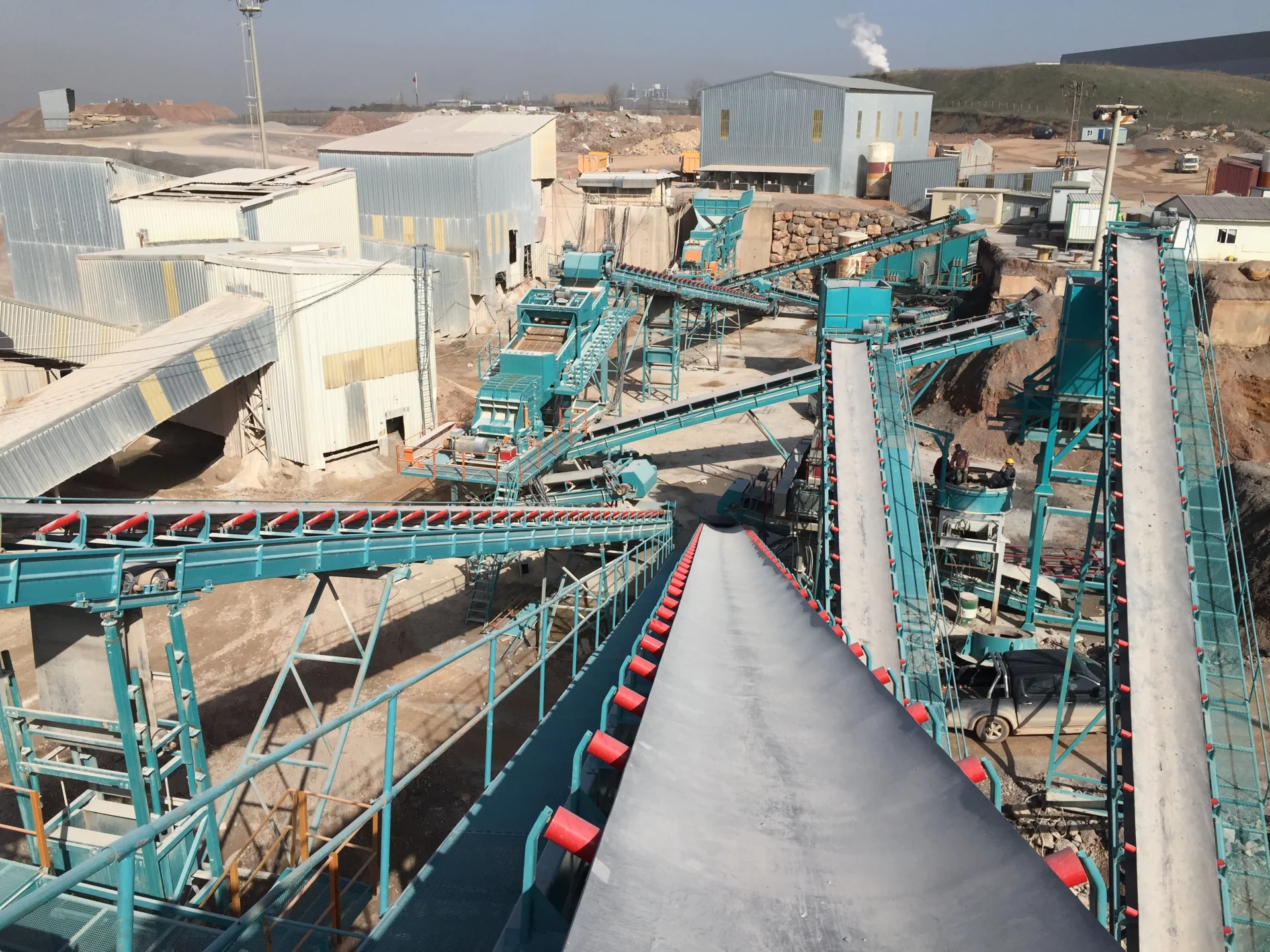 450 - 500 Ton / Saat Sabit Kırma Ve Eleme Tesisi - 4