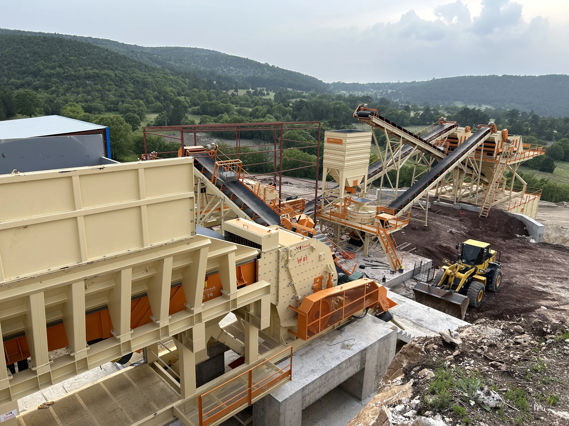 450 - 500 Ton / Saat Sabit Kırma Ve Eleme Tesisi - 6